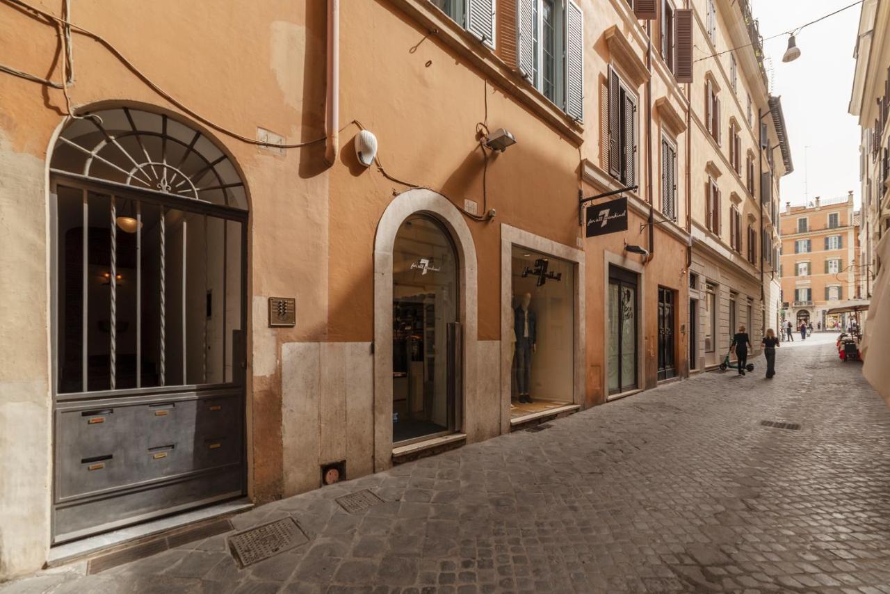 Piazza Di Spagna Elegant Flat Рим Экстерьер фото